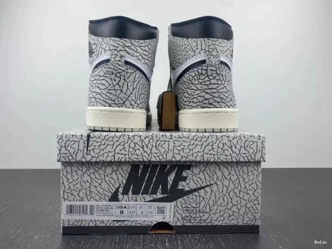 Boostmaster lin High OG White DZ5485-052 Air Jordan 1 Cement 0531